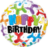 Balloon Dogs <br> Happy Birthday